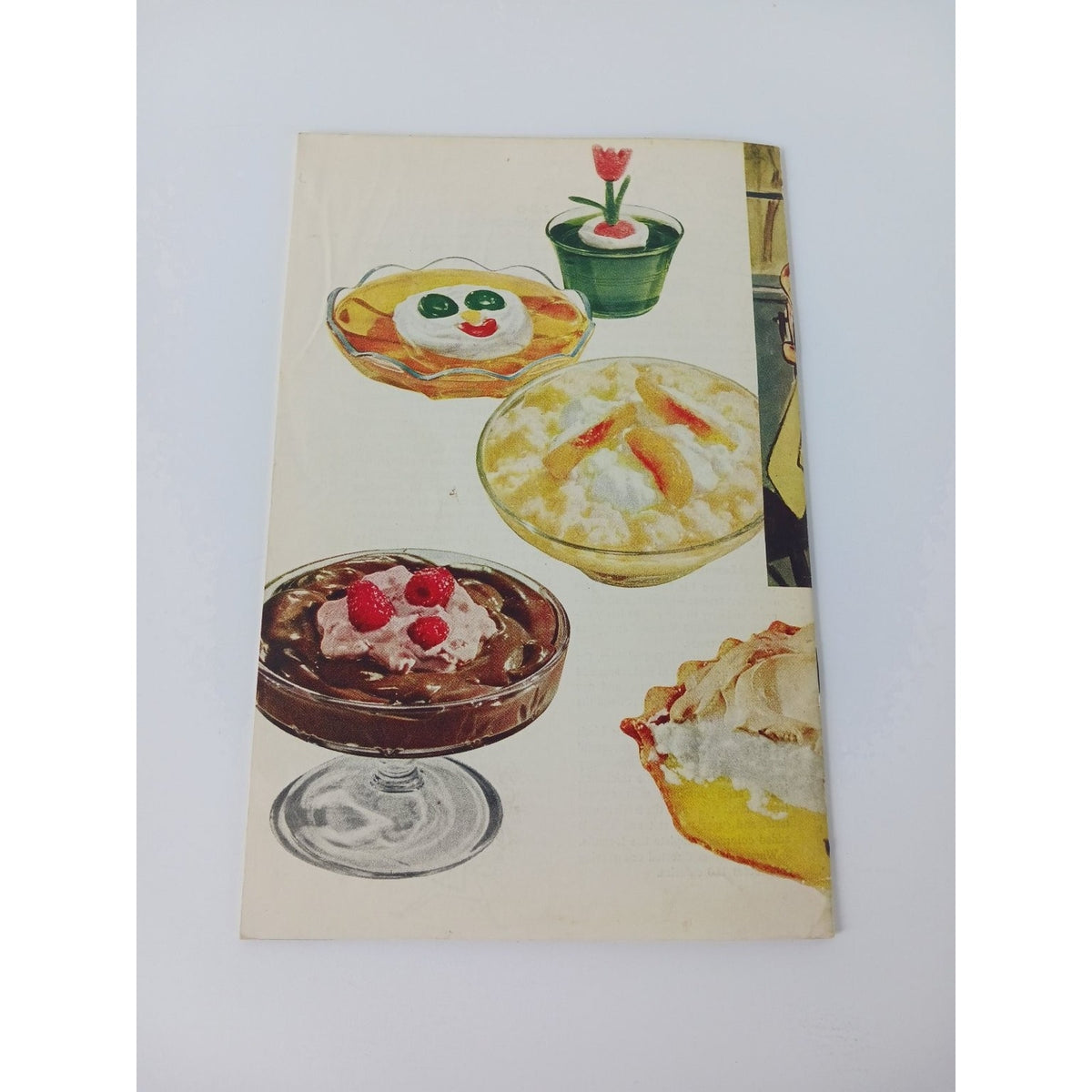 Vintage 1952 Jell-O Recipe Booklet Gelatin Pudding Pie Filling Mid-Century