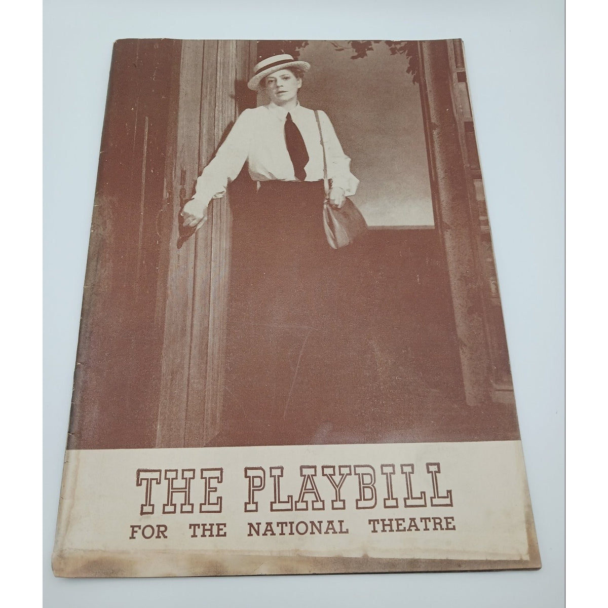 VTG 1941 Ethel Barrymore The Corn is Green Playbill National Theatre Broadway