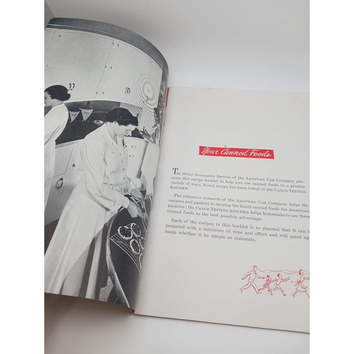 Vintage CANCO Appetizing Recipes From Canned Foods Booklet 1940s 1950s