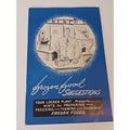 1947 Frozen Food Locker Plant Cookbook Guide Vintage Ephemera Booklet