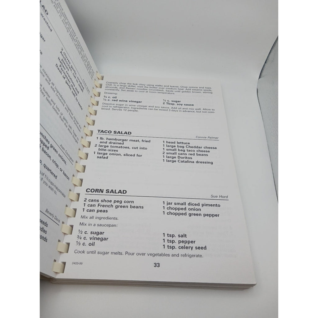 Relay for Life Cookbook 1999 Community Recipes Cooking up a Cure Spiral