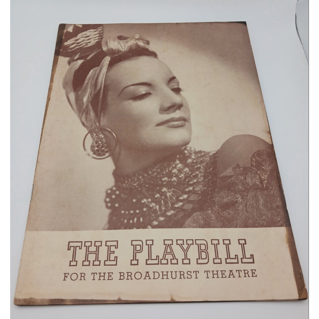 1939 The Streets of Paris Abbott & Costello Gear Broadhurst Theatre Playbill