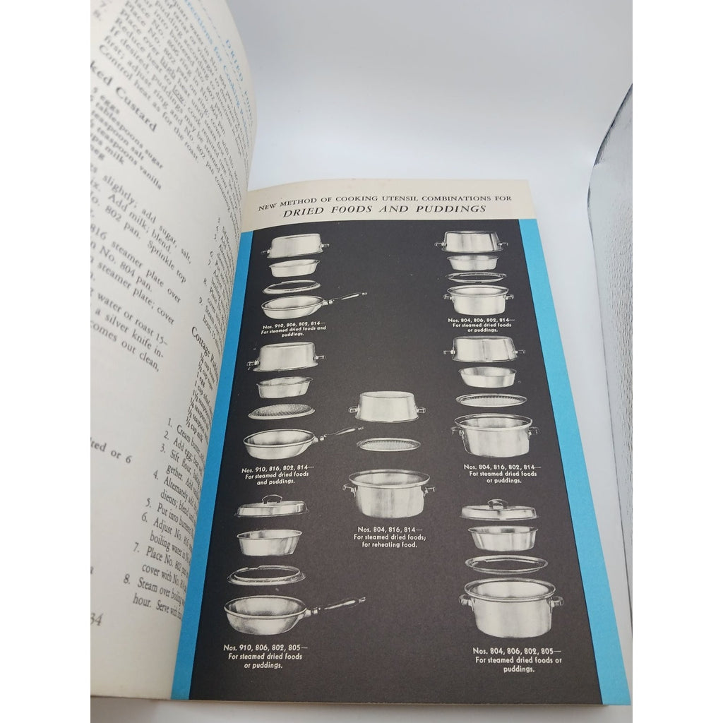 Vintage 1948 Wear Ever New Method Cooking Instruction Book Booklet