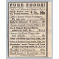1930s Pure Foods Grocery Store Advertisement Print Ad Vintage Ephemera Prices