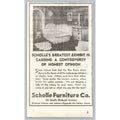 Scholle Furniture Chicago 1930s Print Ad Blue Room Interior Design Exhibit