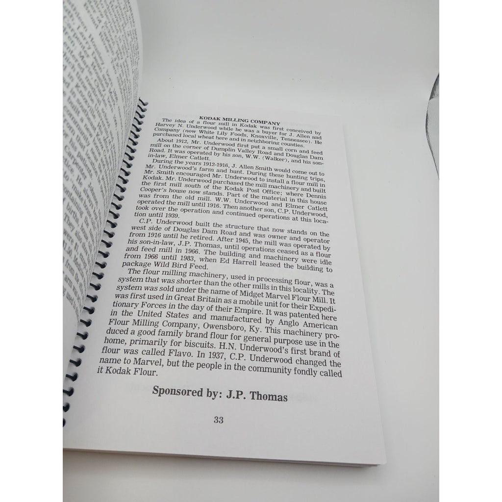 Kodak Historical Cookbook A Second Helping 1992 Centennial Recipes History Tn