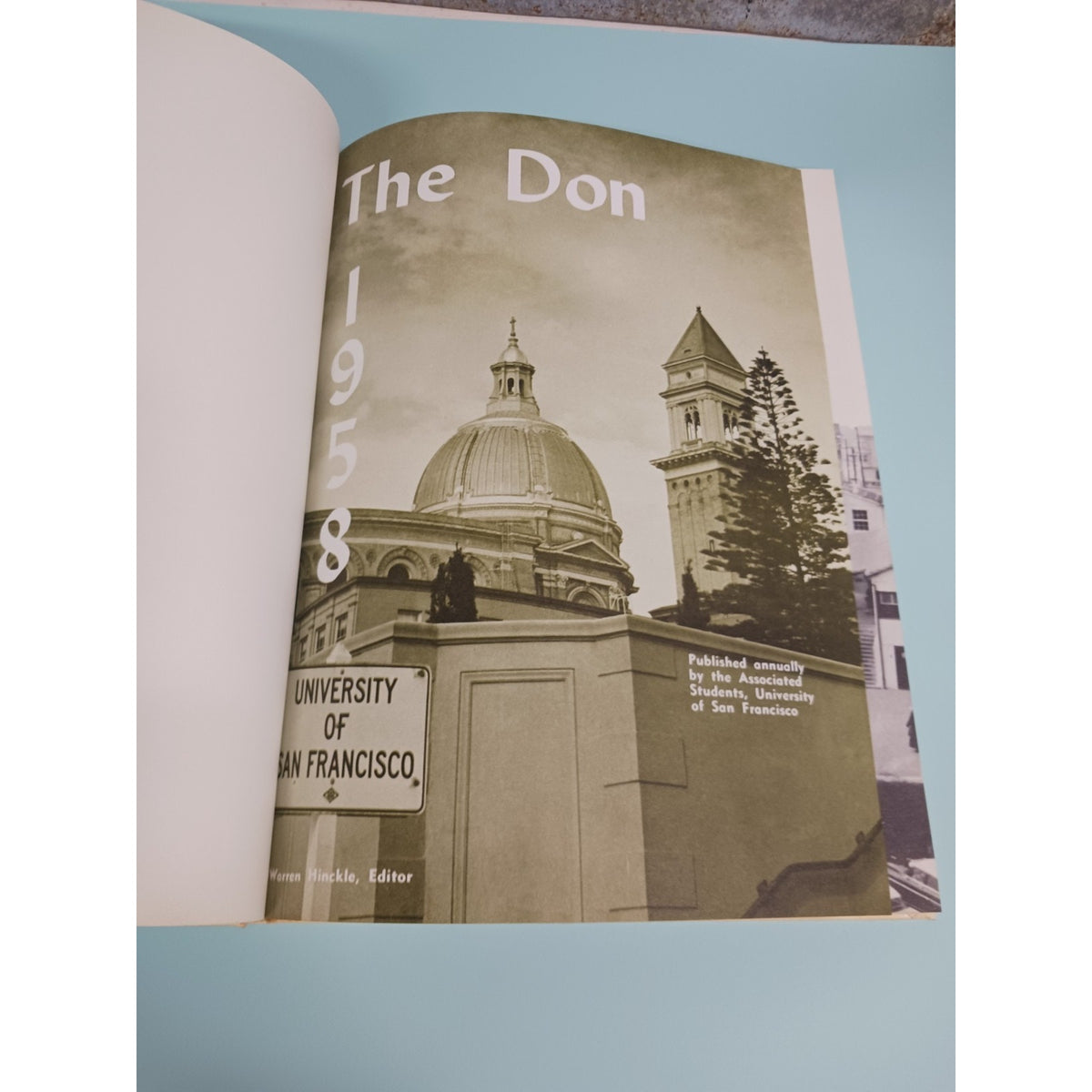 Vintage 1958 The Don University of San Francisco Yearbook