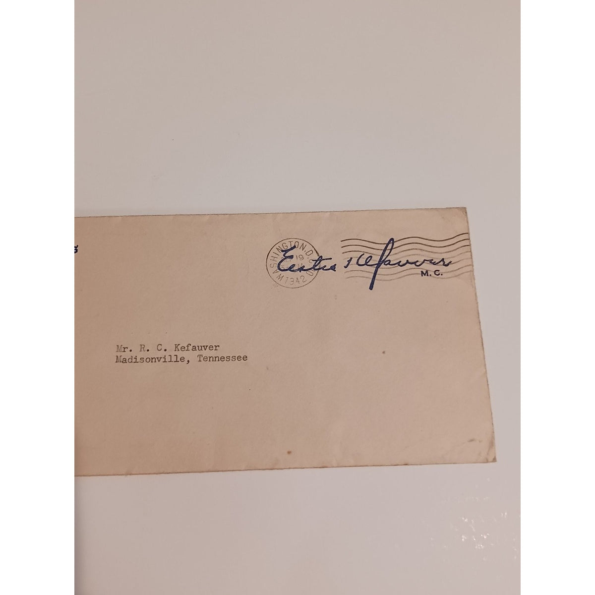 1942 Estes Kefauver News Letter Stalingrad WWII Congressional Ephemera
