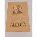1941 Radio City Music Hall Easter Dawn Service Program NYC Ephemera