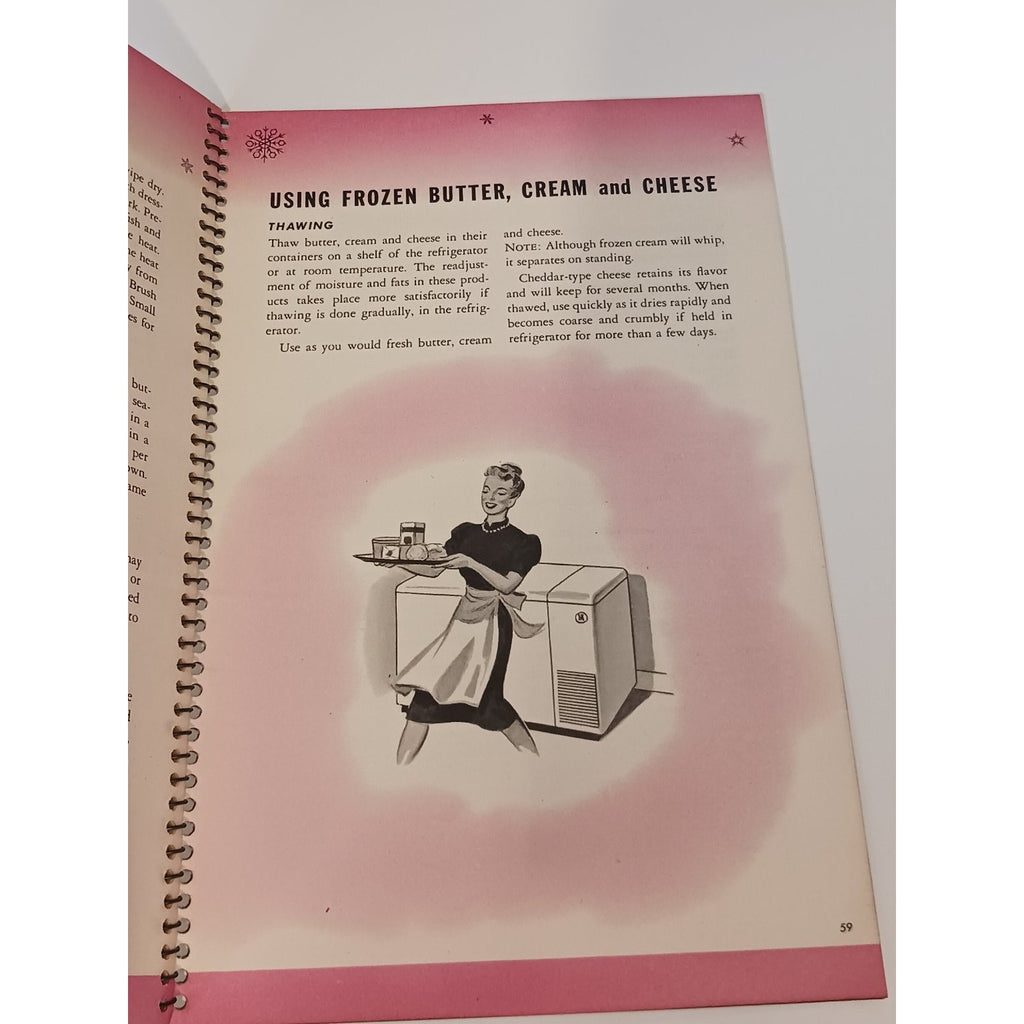 1947 International Harvester How to Freeze Foods Recipe Manual Cookbook Vintage