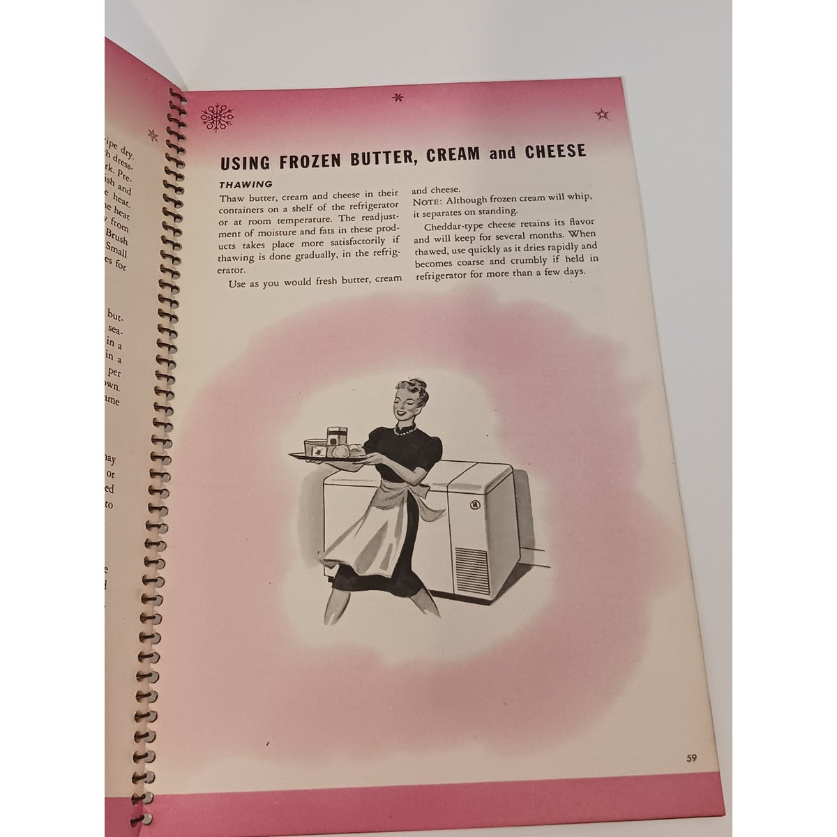 1947 International Harvester How to Freeze Foods Recipe Manual Cookbook Vintage