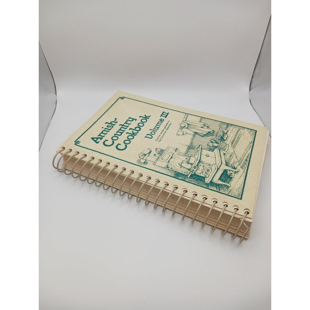Amish Country Cookbook Volume III Bob & Sue Miller 1993 Spiral Bound Bethel