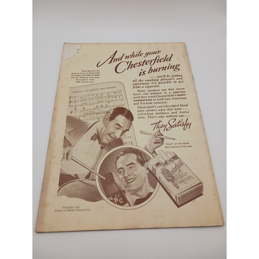 1939 The Streets of Paris Abbott & Costello Gear Broadhurst Theatre Playbill