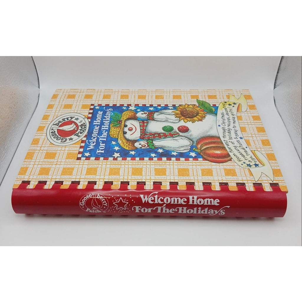 Welcome Home For The Holidays Gooseberry Patch 1994 First Printing Cookbook