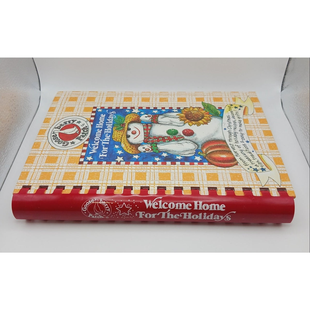 Welcome Home For The Holidays Gooseberry Patch 1994 First Printing Cookbook