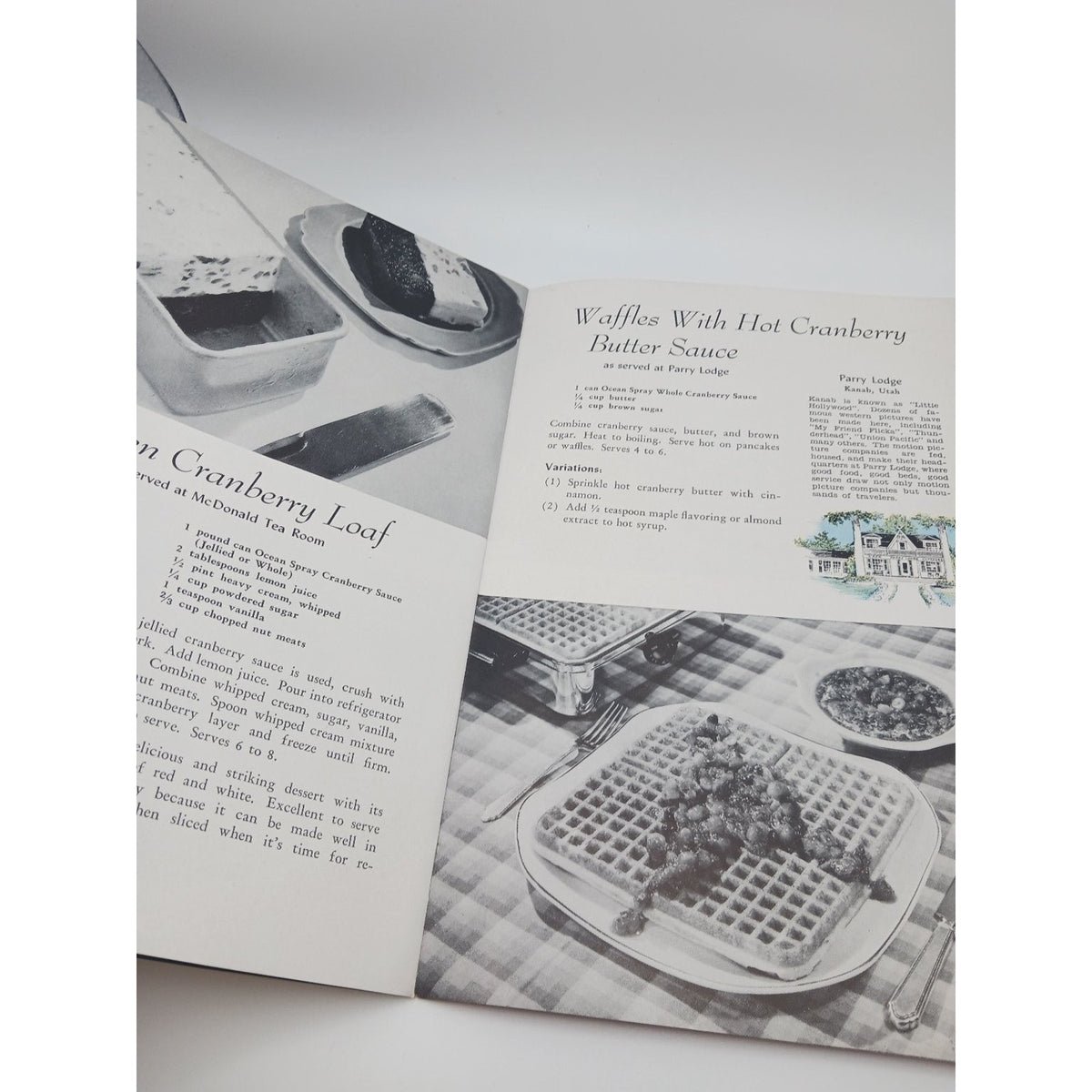 Vintage Ocean Spray 20 Famous Cranberry Dishes Recipe Booklet 1940s 1950s