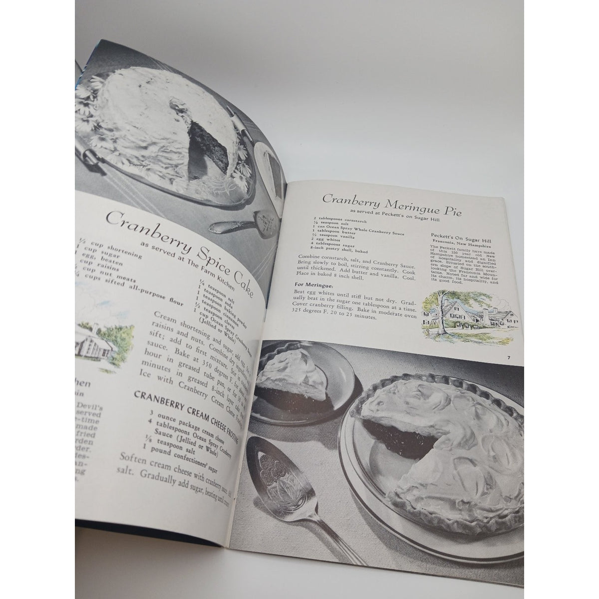 Vintage Ocean Spray 20 Famous Cranberry Dishes Recipe Booklet 1940s 1950s