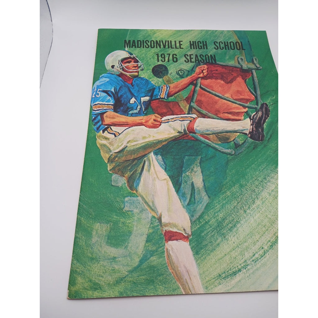 Madisonville High School 1976 Football Program Tennessee Wildcats Tornadoes