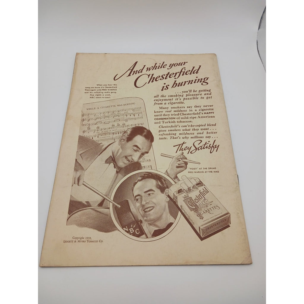 Vintage 1939 Shubert Theatre Playbill The Philadelphia Story Theatre Guild