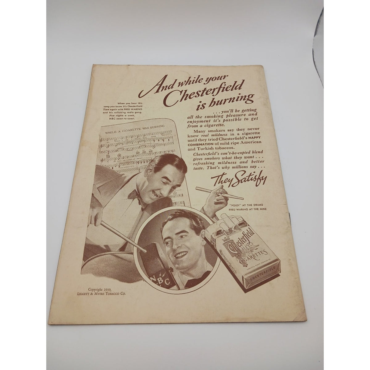 Vintage 1939 Shubert Theatre Playbill The Philadelphia Story Theatre Guild