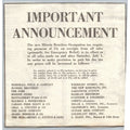1933 Illinois Retailers Occupation Tax Announcement Chicago Department Stores