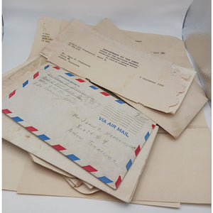 Korean War US Army Letters Document Lot KIA Remains Home 1st Lt James Stephenson