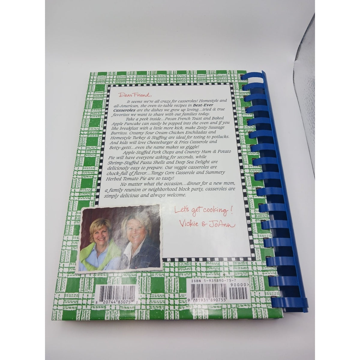 Best Ever Casseroles Cookbook Gooseberry Patch 2005 Spiral Bound Comfort Food
