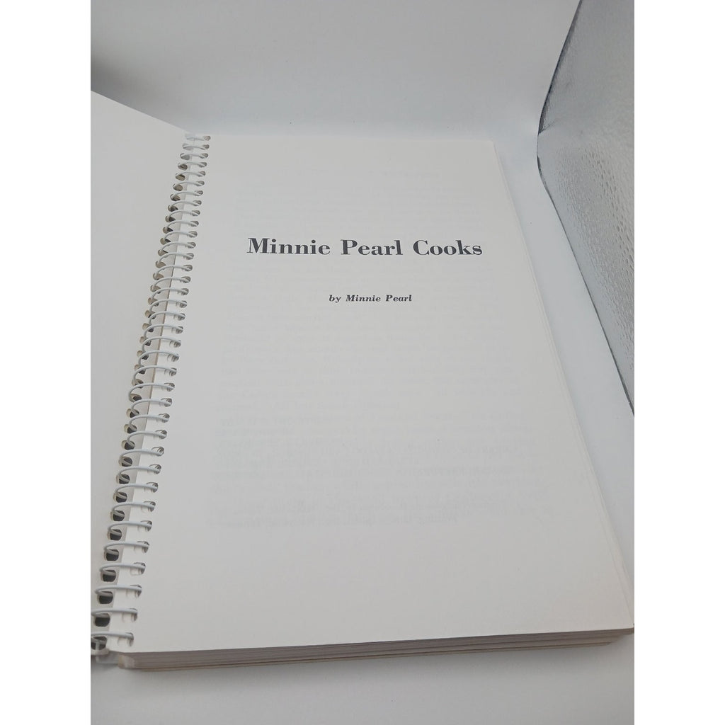 Minnie Pearl Cooks Cookbook 1970 Fifth Printing 1984 Southern Recipes Nashville