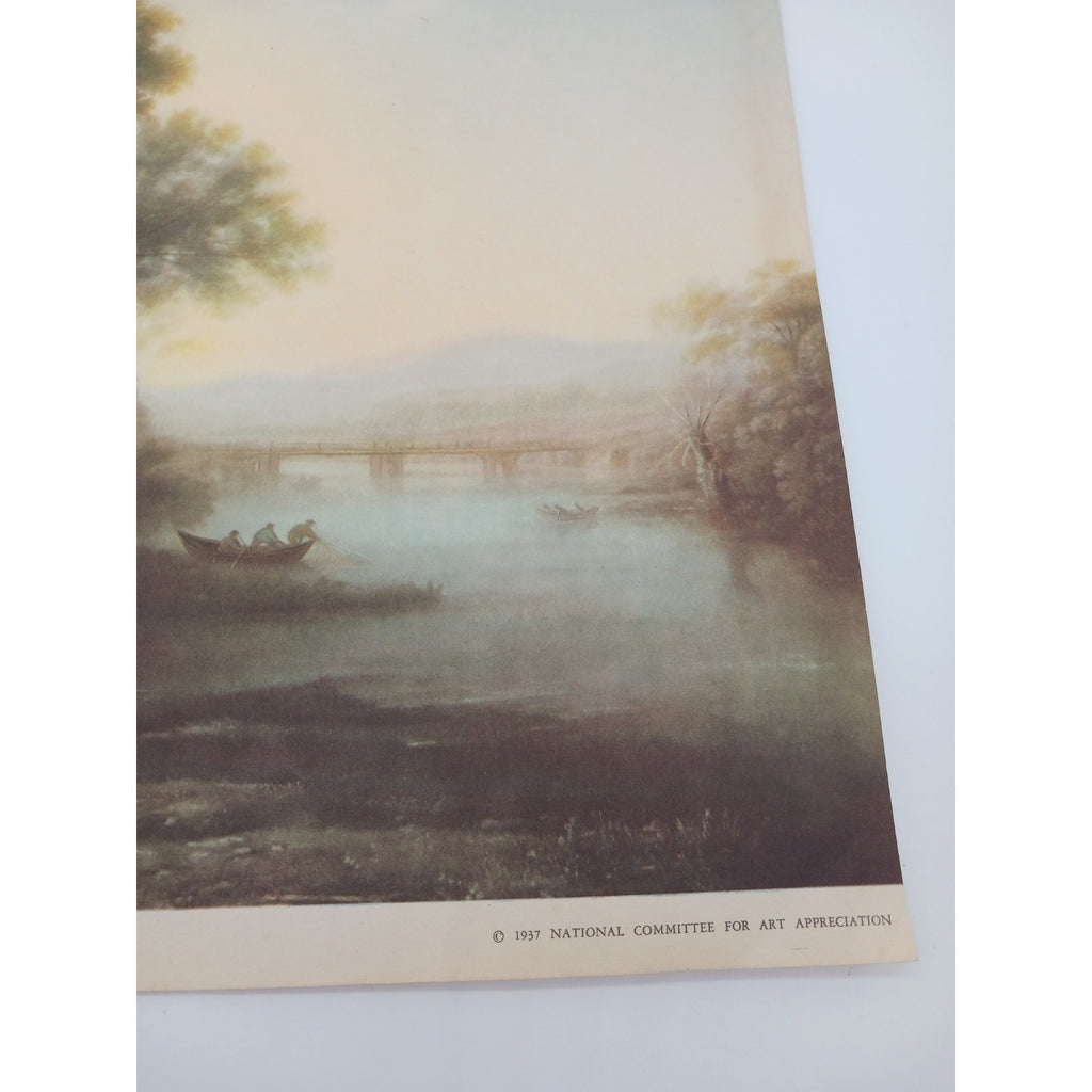 1937 Print The Ford Claude Lorrain National Committee For Art Appreciation