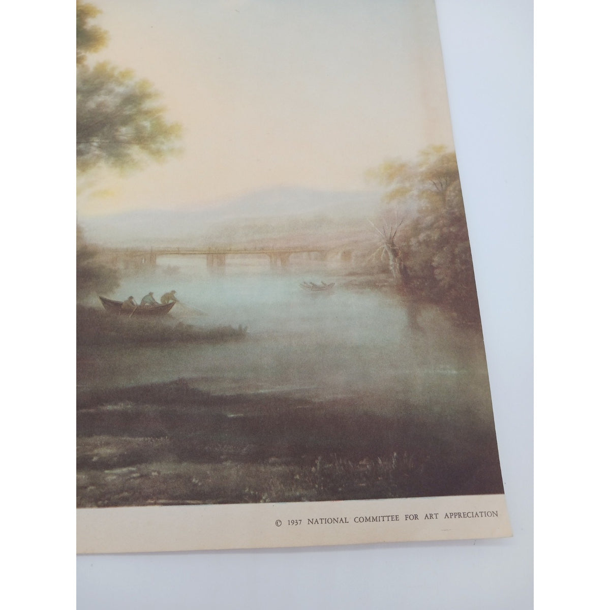 1937 Print The Ford Claude Lorrain National Committee For Art Appreciation