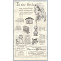 1930s Chicago Electric Shops Bridal Gifts Appliance Print Ad Toaster Ephemera