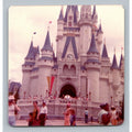 Cinderella Castle 1970s Snapshot Photograph Walt Disney World Florida Vintage