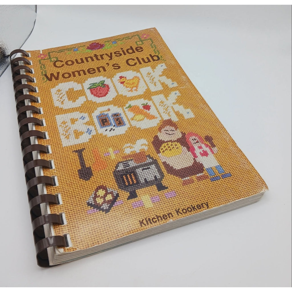 Countryside Women's Club Cook Book 1989 Kitchen Kookery Community Recipes