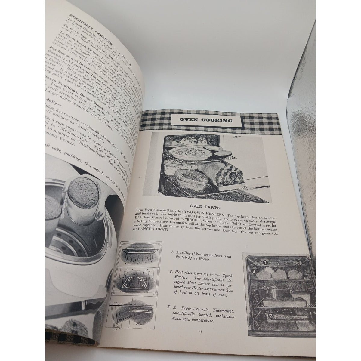 Vintage Westinghouse Electric Range Cookbook 1947 Recipes Manual