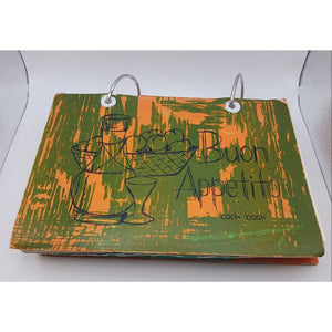 Buon Appetito Cook Book Mt Carmel School Guild 1960 Vtg Community Cookbook Ill