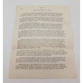 2 Page Biography of Senator Estes Kefauver Tennessee Democrat From Family Estate