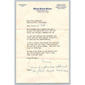 1957 Signed Estes Kefauver Senate Letterhead Personal Letter Typed & Handwritten
