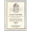 1933 Kawneer Insectolier Electric Bug Zapper Print AD Niles Michigan Ephemera