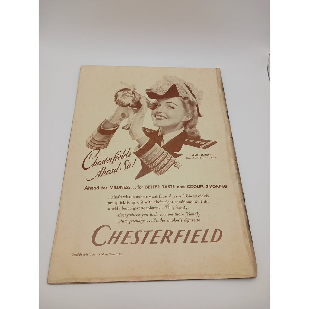 VTG 1941 Ethel Barrymore The Corn is Green Playbill National Theatre Broadway