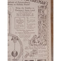 1931 Chicago Tribune Hartman's Christmas Ad Santa Land Toyland Furniture