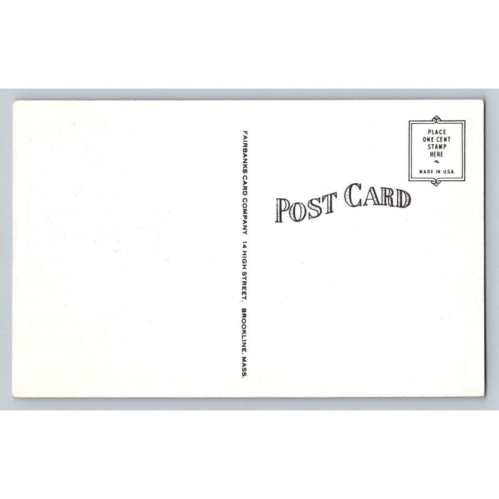 Perham's Maine Mineral Store West Paris ME Vintage Postcard Route 26