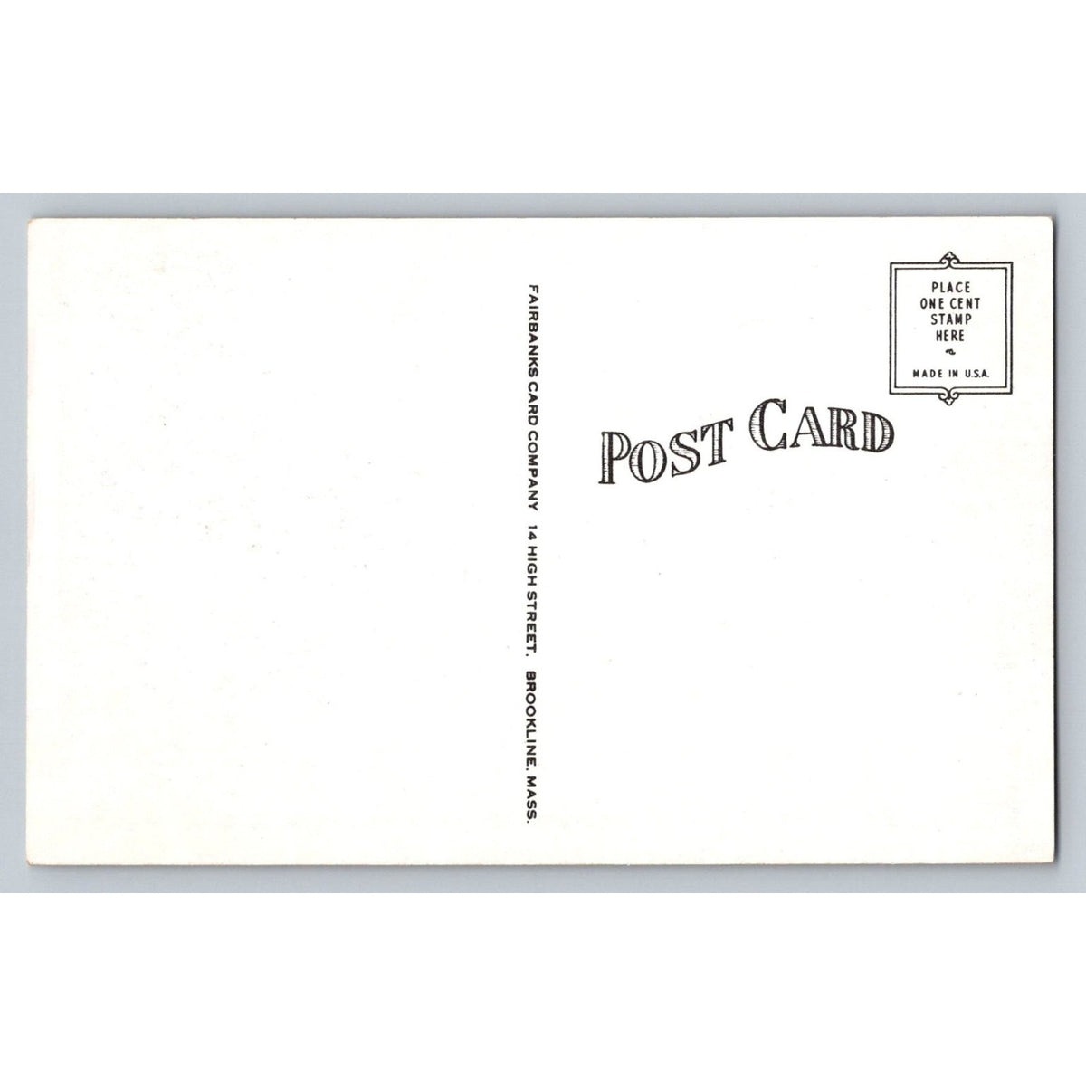 Perham's Maine Mineral Store West Paris ME Vintage Postcard Route 26