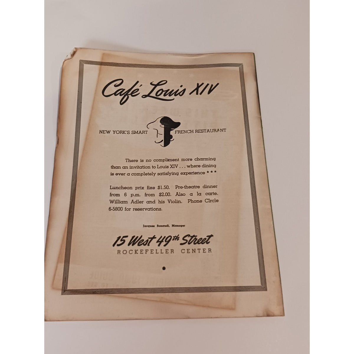 1946 Metropolitan Host NYC Weekly Guide Bill Callahan Broadway Call Me Mister