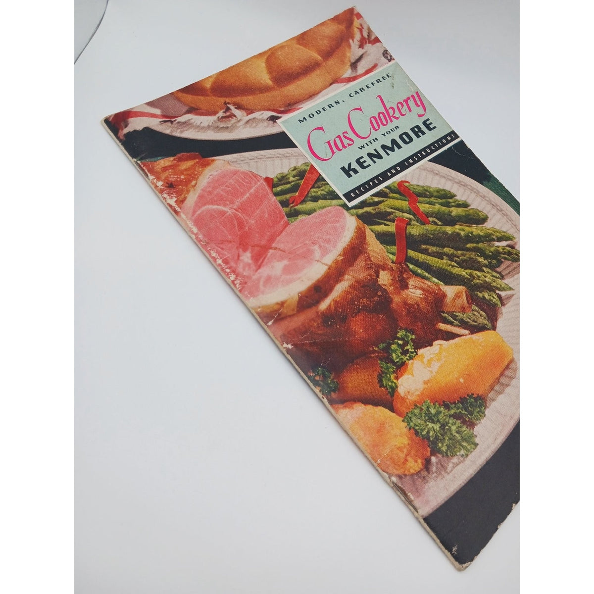 Vintage 1950 Kenmore Gas Cookery Recipe & Instruction Booklet Sears