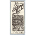 1933 Bismarck Hotel Chicago Print Ad Walnut Room Advertisement Ephemera