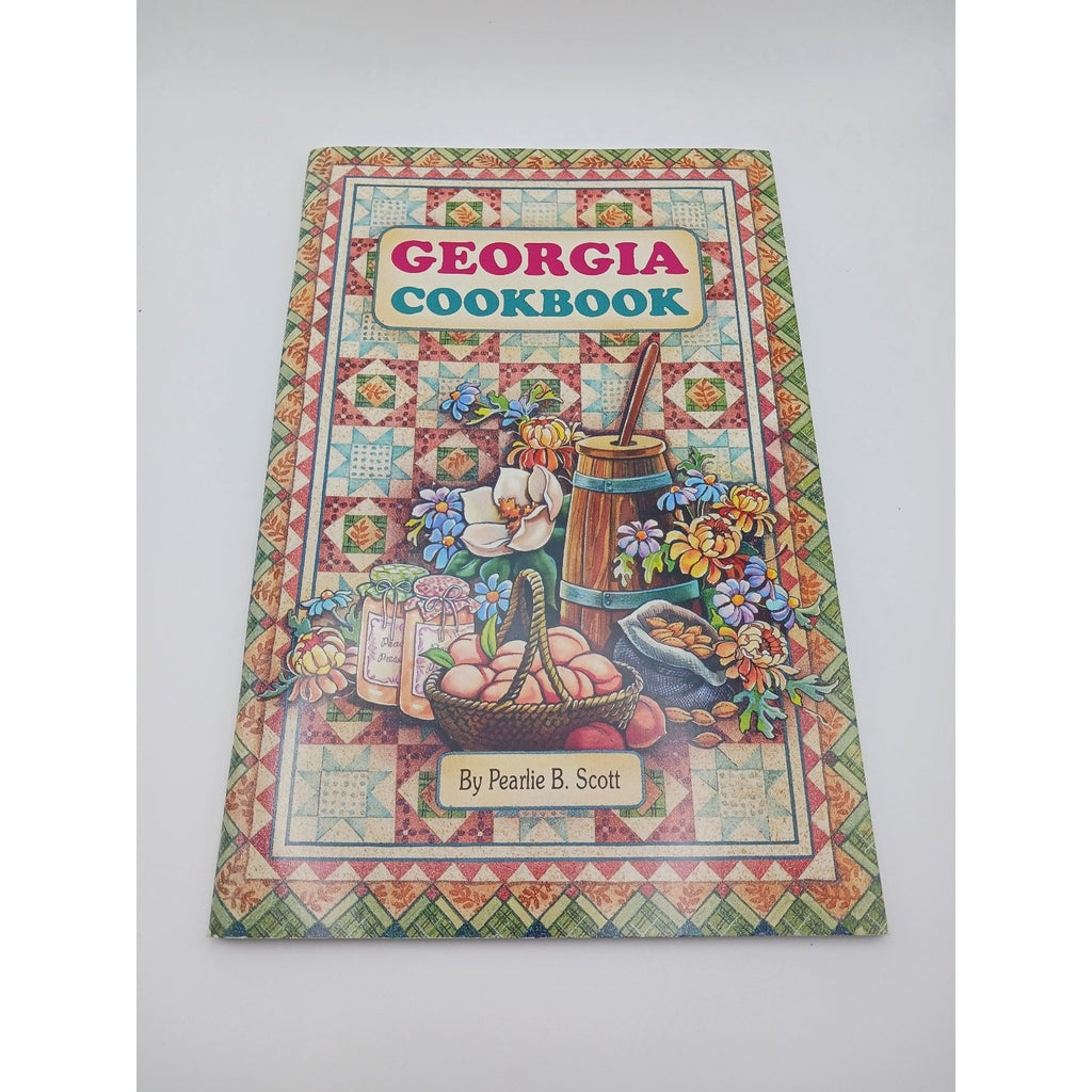 The Georgia Cookbook Pearlie B Scott 1994 1st Printing Southern Recipes