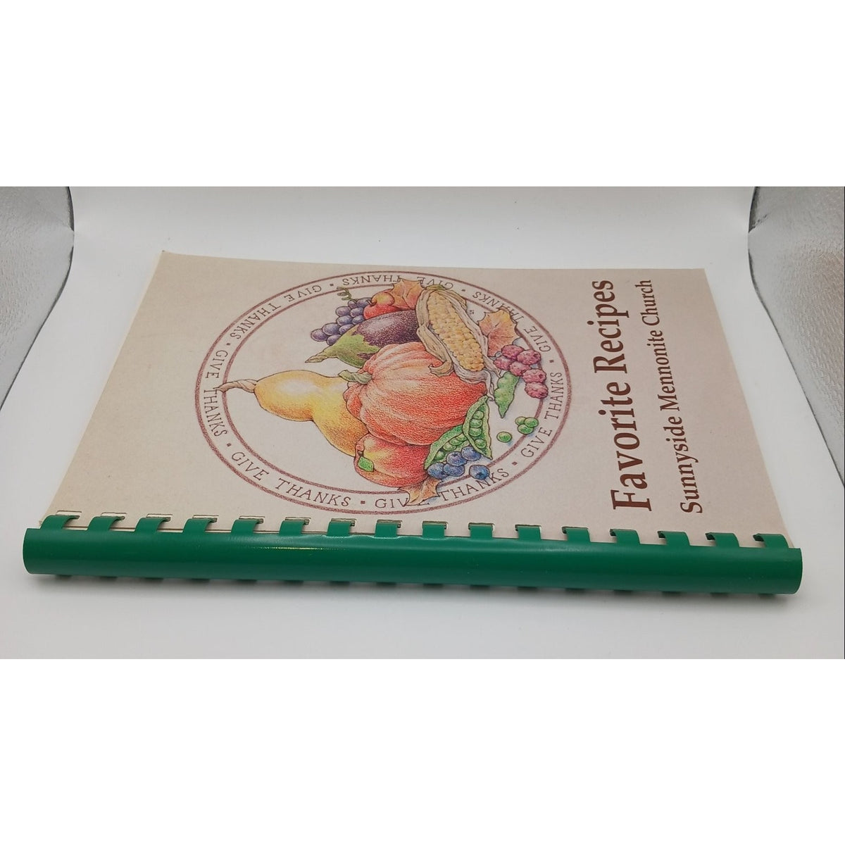 Favorite Recipes Sunnyside Mennonite Church Cookbook 1997 Vintage Spiral
