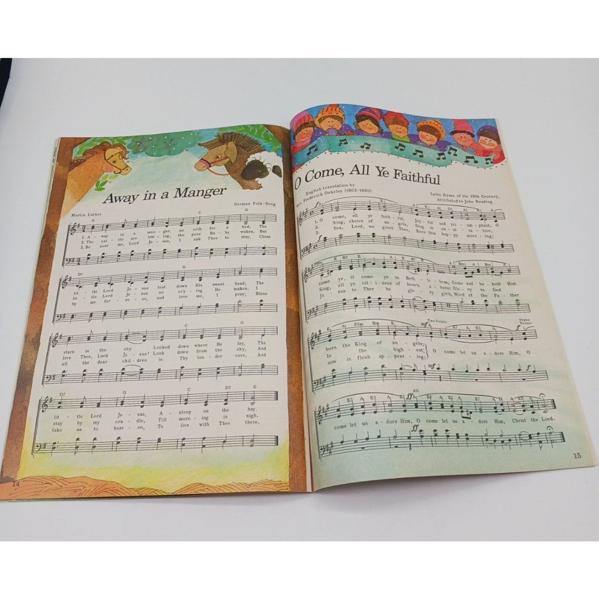 Unused 1985 Shoney's Special Christmas Songs Activities Booklet Book Children