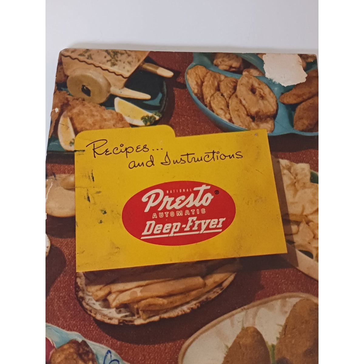 1952 Presto Automatic Deep-Fryer Recipe Instruction Manual Cooker Wisconsin
