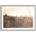 Football Game 1940s 50s Snapshot Photograph Action Sports Americana Elyria Ohio
